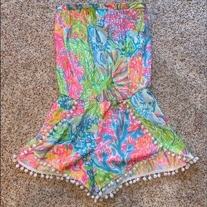 Lily Pulitzer Strapless Romper